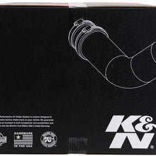 K&N 63-9032-AirCharger Performance Air Intake System, Oiled, Red Filter / HDPE Tube