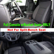 EDBETOS Center Console Organizer Tray for 2019-2020 Chevy Silverado 1500/GMC Sierra 1500 Accessories and 2020 Chevy Silverado/GMC Sierra 2500/3500 HD Armrest Box - Full Console w/Bucket Seats ONLY