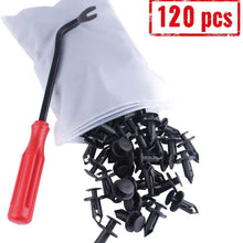 UNIGT 7661855 Fastener Rivets for Polaris Sportsman RZR Ranger Snowmobile Push Pin Plastic Clips ATV Body Bumper Fender Clips Fastener Rivets- 120 Pcs & 1 Remover