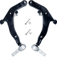 TUCAREST 2Pcs K620558 K620559 Left Right Front Lower Control Arm and Ball Joint Assembly Compatible With 2003 04 05 06 2007 Nissan Murano Driver Passenger Side Suspension