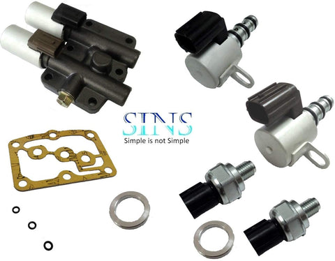 SINS - Accord Odyssey CL TL Transmission Solenoid Pressure Switch Kit 28250-P6H-024 28400-P6H-013 28500-P6H-013 28600-P7Z-013
