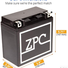 ZPC Battery ZPC-YTX14-BS lead_acid_battery