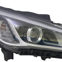 Replacement Passenger Side Headlight Fits Hyundai Sonata: With Factory HID/Xenon Headlights