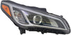 Replacement Passenger Side Headlight Fits Hyundai Sonata: With Factory HID/Xenon Headlights