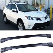 OCPTY Roof Rack Cargobar Carrier For Toyota RAV4 2013-2018 Rooftop Luggage Crossbars - Fits Side Rails Models ONLY