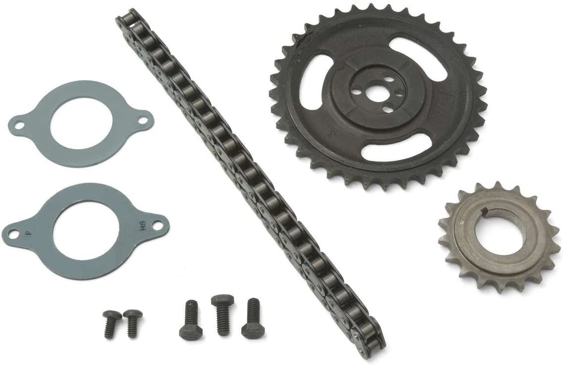 GM Parts 12371043 Single Roller Timing Set for Small Block Chevy