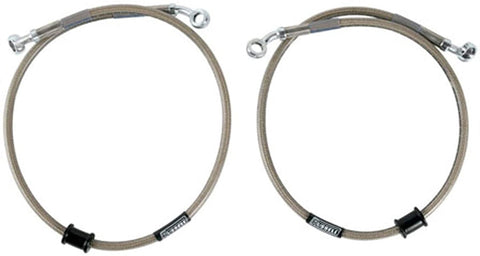 Cycleflex Brake Lines Two-Line Race Kit Fits 2004-2008 Yamaha YZF-R1