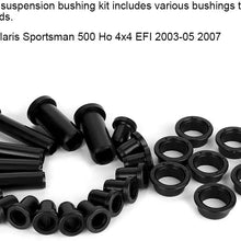 Front Suspension Kit Suspension Bushing Kit Control ARM ATV Accessories Rear Suspension Bushings Replacement Accessory Fit for 500 Ho 4x4 EFI 2003-05 2007