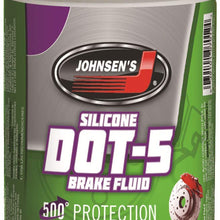 Johnsen's 7012-6-6PK Silicone DOT-5 Brake Fluid - 12 oz., (Pack of 6)