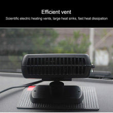 JXHD 12V Car Heater/Cold Fan - Heater Cooling Defroster Defogger 150W,Black