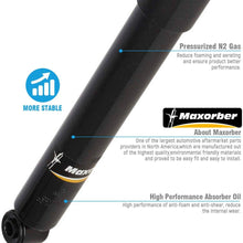 Maxorber Rear Set Shocks Struts Absorber Kit Compatible with Chevrolet Silverado 1500 2007 2008 2009 2010 2011 Shocks Struts Replacement for GMC Sierra 1500 07 08 Struts Absorber 345074 911533