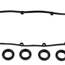 ECCPP Cylinder Valve Cover Gaskets Fits 03-12 Hyundai Kia 2.0L DOHC 22441-23800