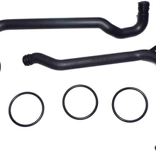 WINISON 2 Pcs Engine Heater Inlet Water Coolant Pipe 11537502525 11531705210 For BMW E39 E46 E53 320i 323i 530i 528i Z4 Z3 X5 X3