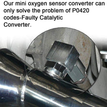 Oxygen O2 Sensor M18X1.5 Mini Converter 201 Stainless Steel
