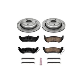 Power Stop K6181 Rear Brake Kit with Drilled/Slotted Brake Rotors and Z23 Evolution Ceramic Brake Pads