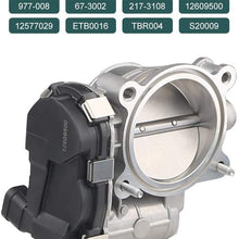 WMPHE Compatible with Electronic Throttle Body Assembly Buick Lucerne Chevrolet Equinox Pontiac Saturn Replace OE# 67-3002 12609500 12577029 217-3108 - Fuel Injection Throttle Body