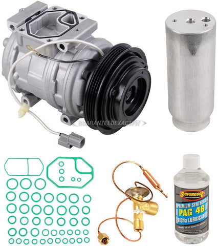 For Acura Integra 1998 1999 2000 2001 AC Compressor w/A/C Repair Kit - BuyAutoParts 60-80441RK New