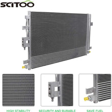SCITOO Air Conditioning A/C Condenser Replacement for 2018 GMC Terrain Sport Utility 1.6L Automotive Cooling A/C Condenser