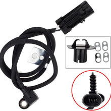 AUTEX ABS Wheel Speed Sensor Front Left/Right ALS480 compatible with Chevrolet Blazer 98-05/Chevrolet S10 98-04/GMC Jimmy 1998-2001/GMC Sonoma 98-04/Isuzu Hombre 98-00/Oldsmobile Bravada 97-01