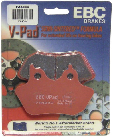 EBC Brakes FA400V Semi Sintered Disc Brake Pad