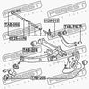 FEBEST TAB-TSL7 Arm Bushing for Rear Arm