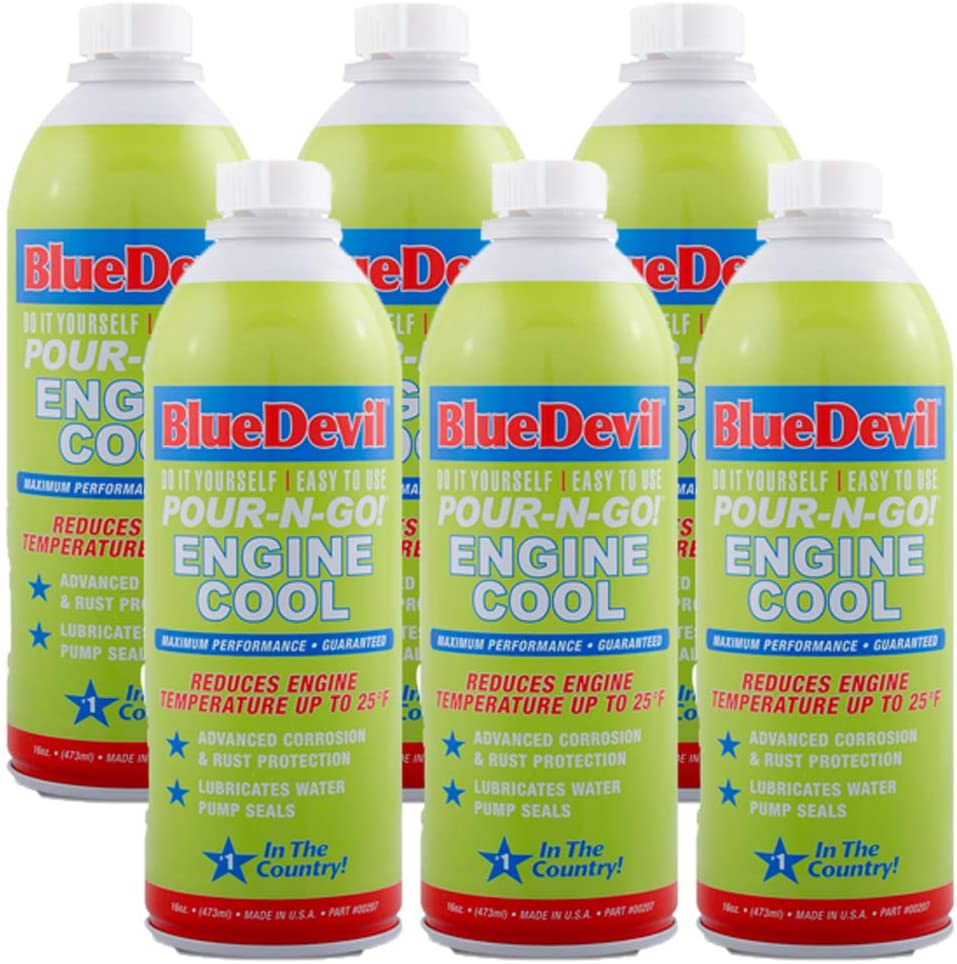 Blue Devil Engine Cool (16 oz) - 6 Pack (6 Pack)