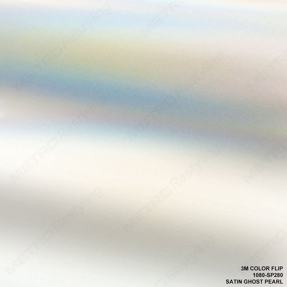 3M 1080 SP280 Satin FLIP Ghost Pearl 5ft x 20ft (100 sq/ft) Car Wrap Vinyl Film