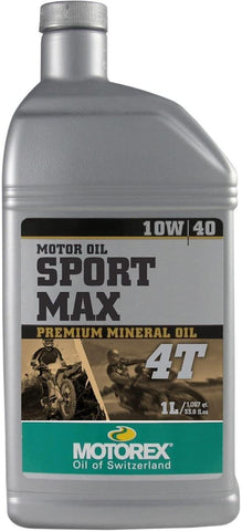 Motorex Sport Max 4T Oil - 10W40 - 1L. 171-474-101