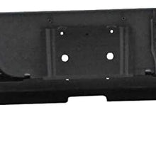 NEW AFTERMARKET PARTS for 2009-2017 Dodge Pickup Ram 1500/2010-2012 Dodge Pickup Ram 2500 3500 Rear Bumper Powder Coating Black Assy (W/Sensor Hole, W/o Dual Exhaust Cut-Outs) CH1103121