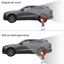 POMFW Blind Spot Mirror, Rearview Convex Side Mirrors for Cars SUV Truck Van Stick on 3M Adhesive, Rear View HD Glass Frameless Sway Rotate Adjustable Wide Angle, 2 inch Rhombus 2pcs