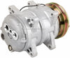 AC Compressor & 125mm Single-Groove A/C Clutch For Isuzu NPR Chevy GMC W5500 Tiltmaster Replaces DKS15CH 506211-5591 - BuyAutoParts 60-03100NA NEW