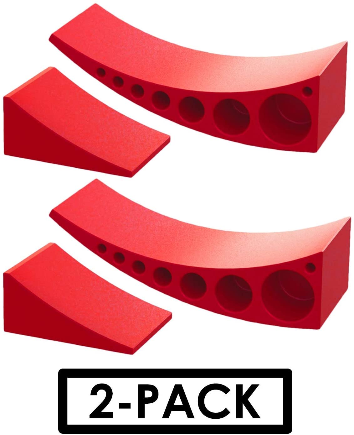 2-Pack Camper Leveler, Chock Kit | Andersen 3604 x2 | Less Than 5 Minutes to Level Your Camper or Trailer | Levelers for RV | Simply Drive On. Chock. Done. | Faster and Easier Than RV Leveling Blocks! (2)