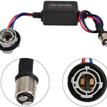 Resistor Decoder, Sunooee 2Pcs LED Decoder Device Load Resistor Bypass Wiring Error Free Decoder 1157