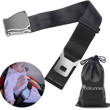 Coolrunner Adjustable 7-32" Airplane Seatbelt Extender - FITS All Airlines - Free Carrying Case