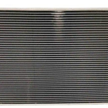 ZM GM Chevy 31" x 19" x 3" Aluminum Radiator 2 Row Double Pass Universal 3" Thickness Extra Cooling