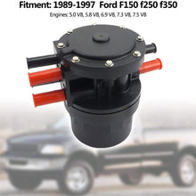 F1UZ-9B263-B, Fuel Tank Reservoir Switching Valve Assembly Fit for Ford E-150 E-250 E-350 F-150 F-250, Tank Fuel Reserve Fit for Ford F-Series 1989-1997