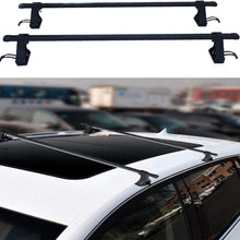Lizudian 54" Universal Top Roof Rack Cross Bars Luggage for 4 Door Car SUV Truck