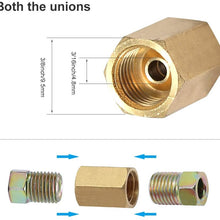 Brake Line Fittings Assortment 3/8 Inch-24 for 3/16 Inch Tube