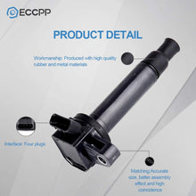 ECCPP Portable Spare Car Ignition Coils Compatible with Lexu-s GS430/ GX470/ LS430/ LX470/ LX570/ SC430 Toyot-a Tundra/ 4runner/ Sequoia/Land Cruiser 1998-2010 Replacement for UF230 UF493(Pack of 8)