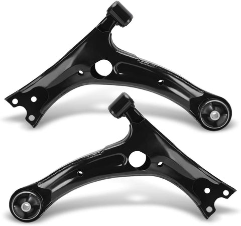 Front Lower Control Arm Compatible with 2003-2013 Toyota Corolla, 2003-2008 Toyota Matrix, 2000-2005 Toyota Celica, 2003-2008 Pontiac Vibe - A Pair (Left & Right)