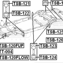 52203-60100 / 5220360100 - Body Bushing For Toyota