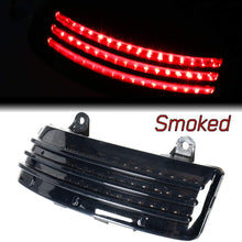Tri-Bar Smoked LED Rear Tail Brake Fender Tip Light For Harley Street Glide FLHX 2014-2018