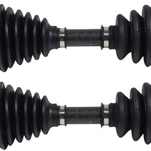MAXFAVOR CV Joint Axle Assembly Front LH RH Pair Set of 2 Premium CV Axles Replacement for Chevy Cobalt Sedan Coupe Auto Trans