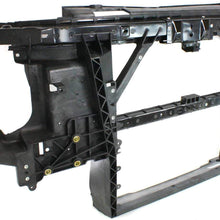 Radiator Support Assembly Compatible with 2004-2010 Nissan Titan Black Steel