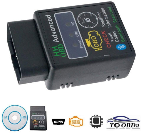 OBD2 Bluetooth Diagnostic Car scanner/Reader tool, Maso Wireless ELM327 V2.1 Android Torque Auto Scan Tool