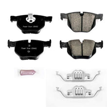 Power Stop Z23-1042, Z23 Evolution Sport Carbon-Fiber Ceramic Rear Brake Pads