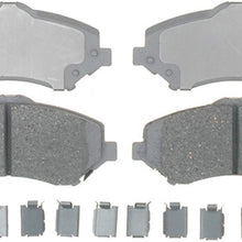 ACDelco 14D1273CH Advantage Ceramic Front Disc Brake Pad Set with Hardware