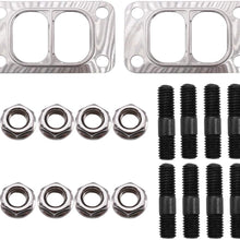 Turbocharger Mounting Stud & Mounting Nut with Turbo Gasket Set 3818824 3818823 3901356 Fit Cummins B-Series