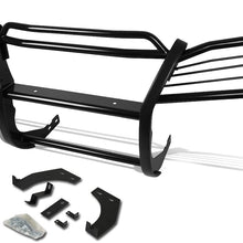 Replacement for Mercedes-Benz W163 M-Class Front Bumper Protector Brush Grille Guard (Black) (Black)