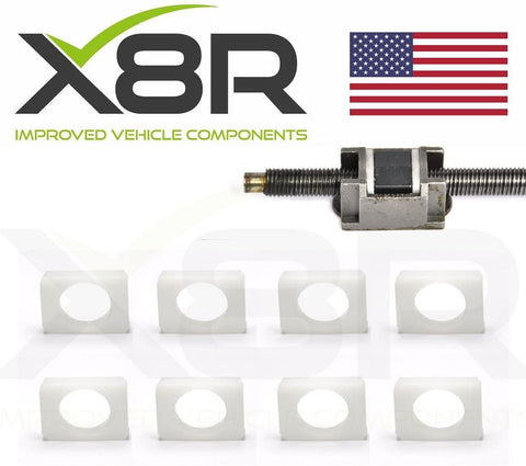 X8R Replacement Upgraded Seat Bushes Bushings Fix Worn Rocking Repair Compatible with BMW Z3 Z3M E36 E37 E38 1994-2002 Roadster and Coupe Z3M M Roadster M Coupe Part: X8R0070